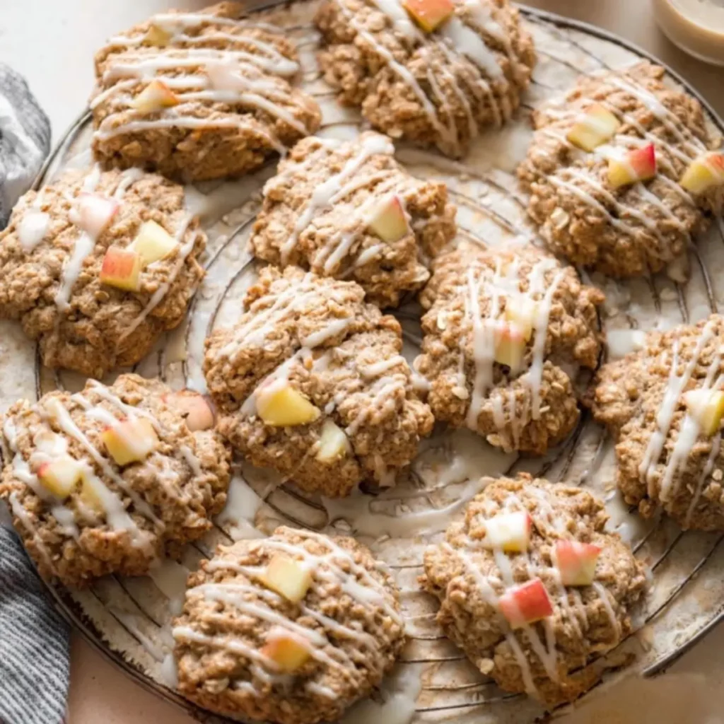 Apple Cinnamon Oatmeal Cookies
