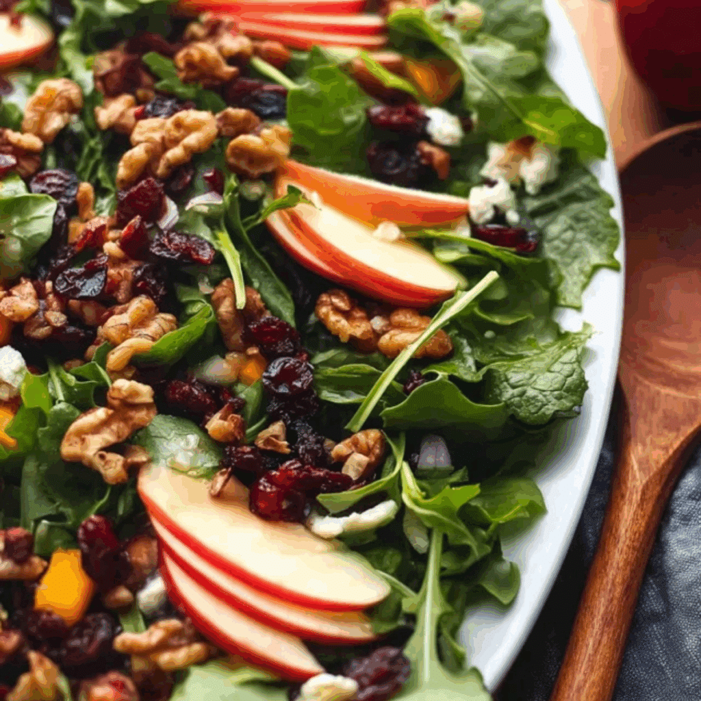 Apple Cranberry Walnut Salad