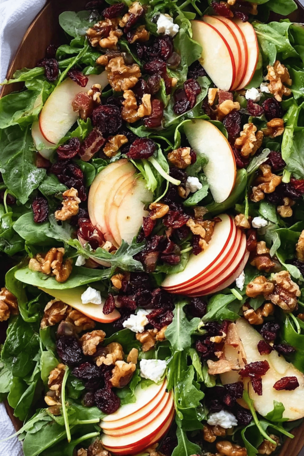 Apple Cranberry Walnut Salad