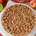 Apple Crisp Cheesecake