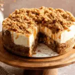 Apple Crumble Cheesecake
