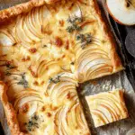 Apple and White Cheddar Tart