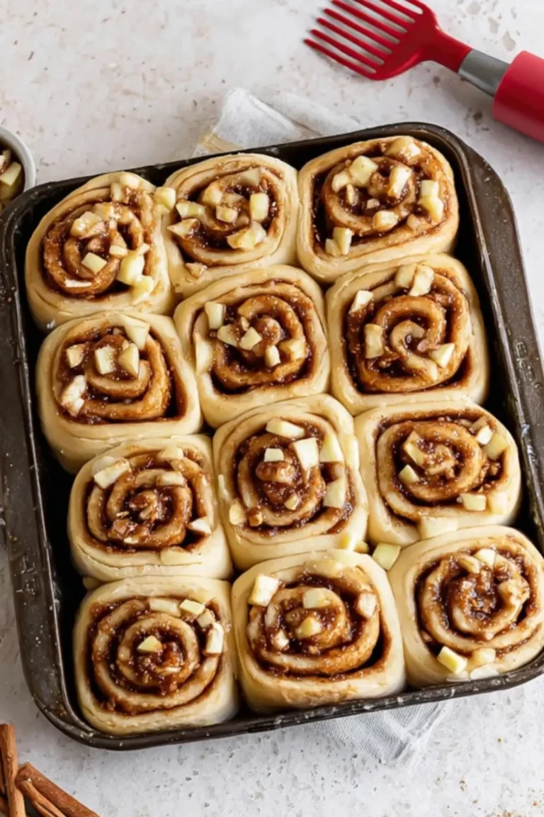 Baked Apple Cinnamon Rolls