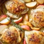 Baked Chicken with Apples