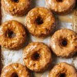 Baked Pumpkin Donuts with Maple Glaze