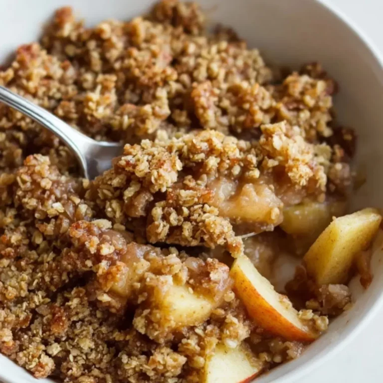 Breakfast Apple Crumble