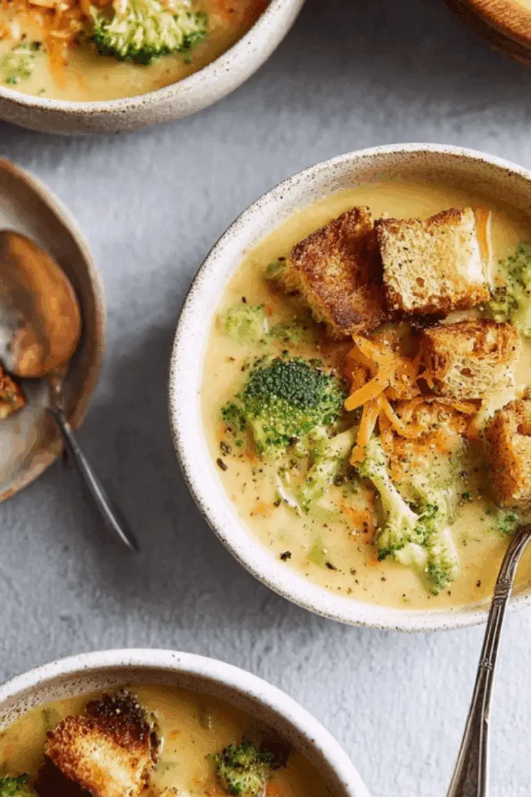 Broccoli Cheddar Soup