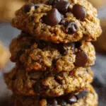 Brown Butter Pumpkin Oatmeal Chocolate Chip Cookies