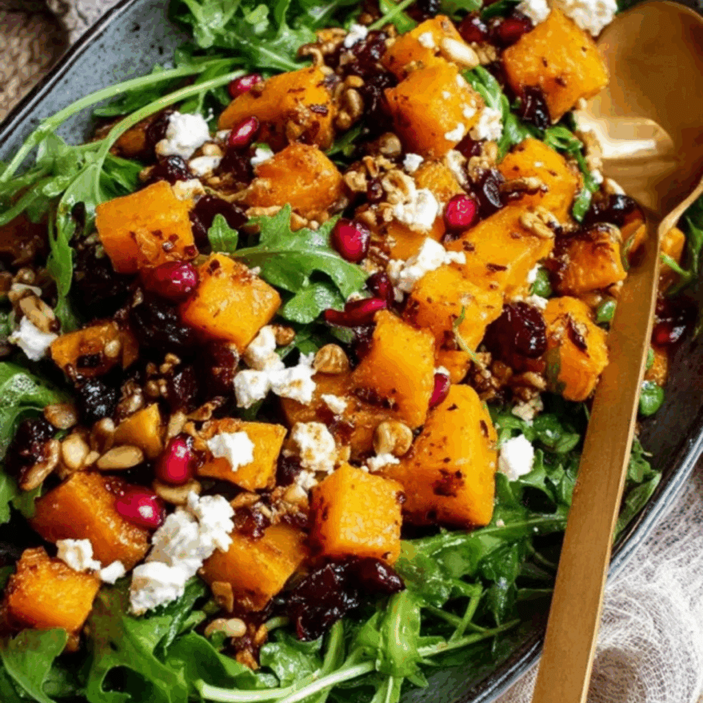 Butternut Squash Feta Salad