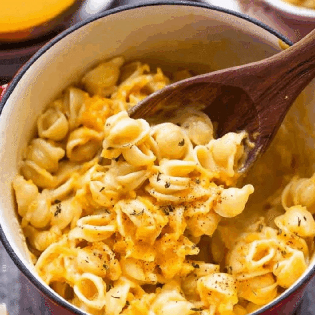 Butternut Squash Mac and Cheese