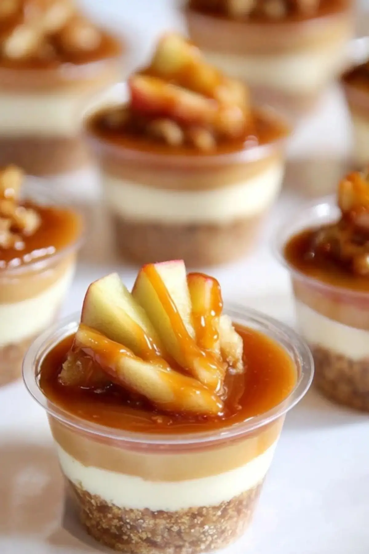 Caramel Apple Dessert Cups