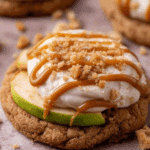 Caramel Crumbl Apple Cookies