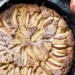 Cardamom Cognac Apple Cake