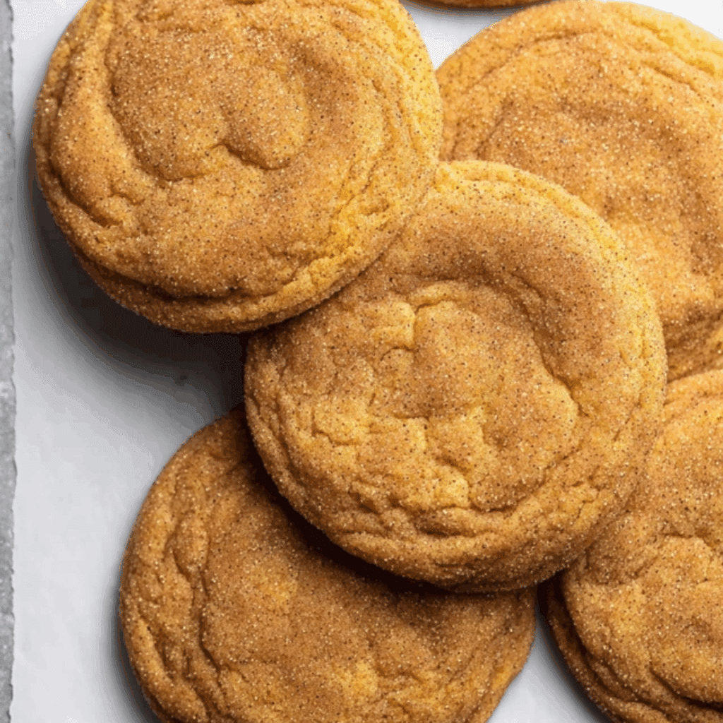 Chewy Pumpkin Snickerdoodles