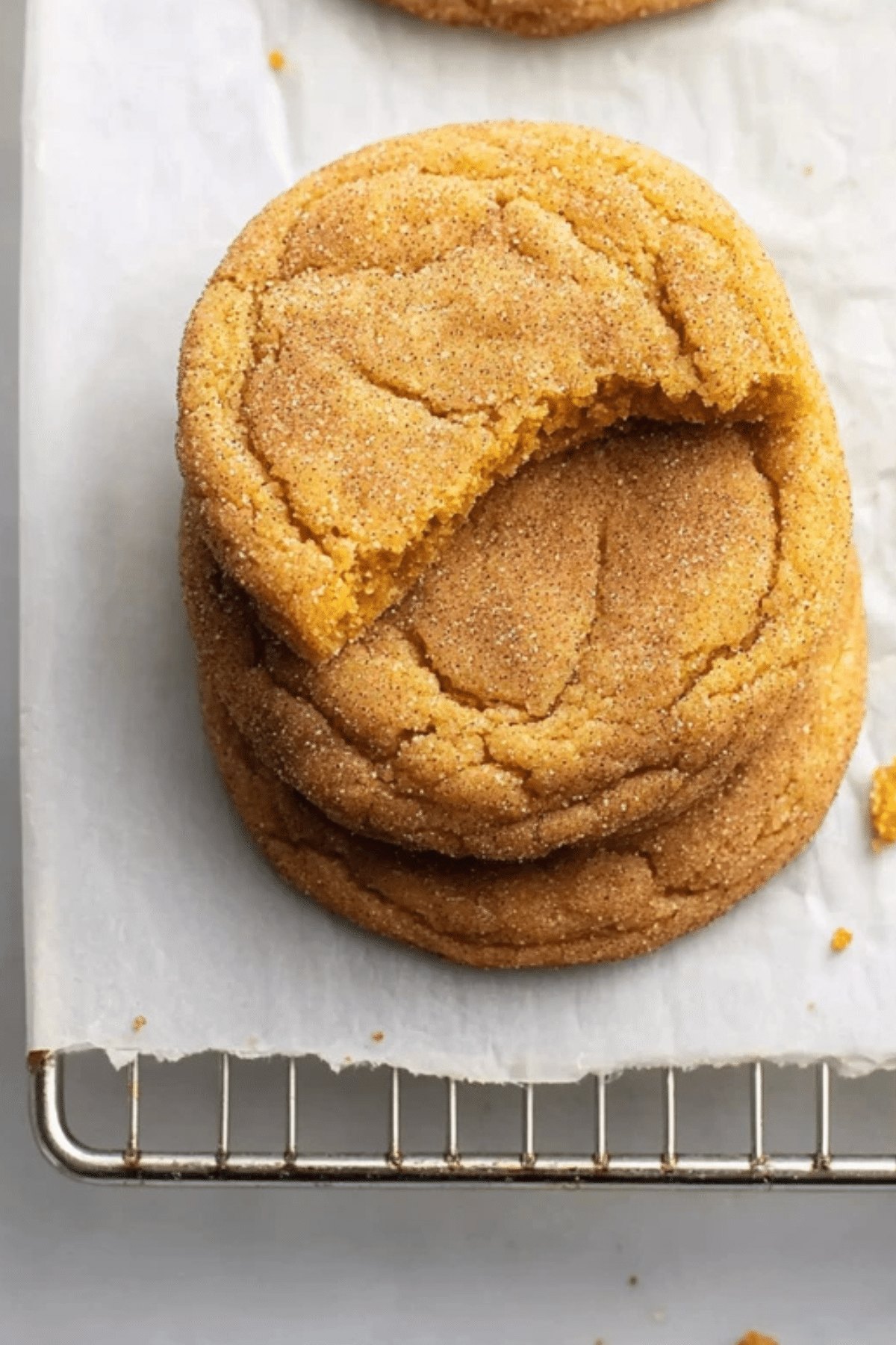 Chewy Pumpkin Snickerdoodles