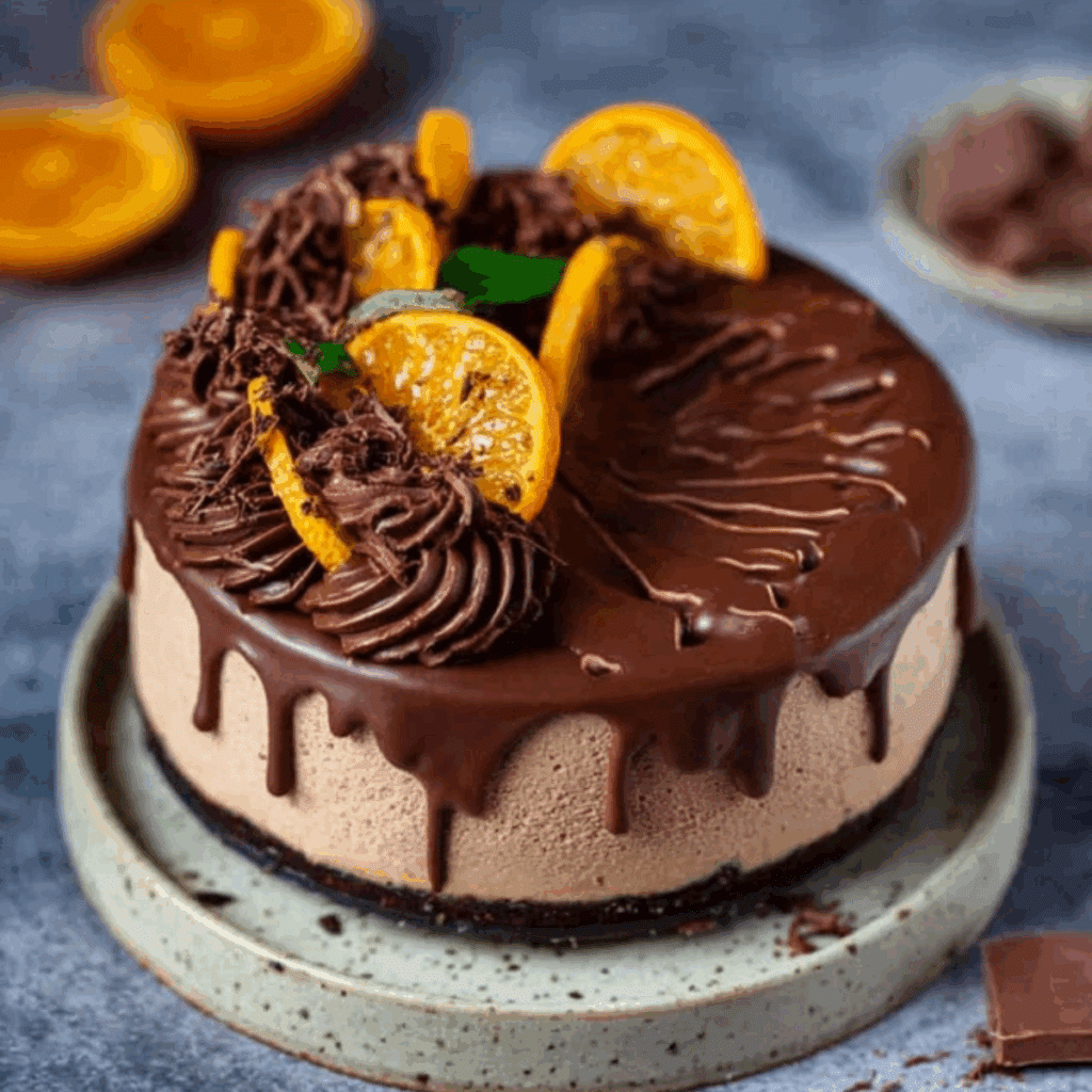 Chocolate Orange Cheesecake
