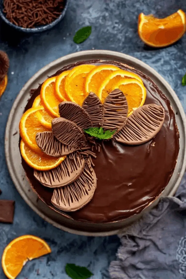 Chocolate Orange Cheesecake
