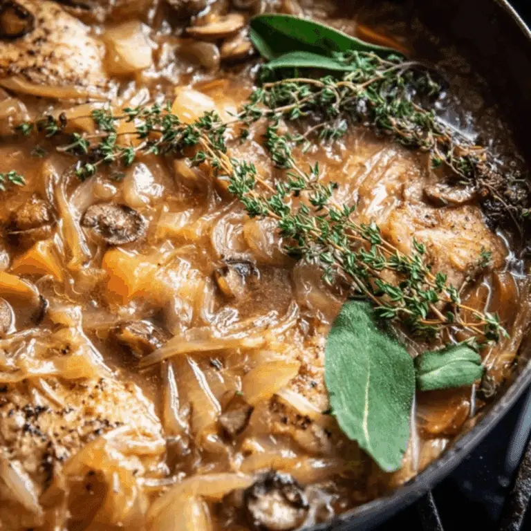 Cider Braised Chicken