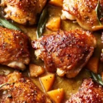 Cider Glazed Chicken Thighs
