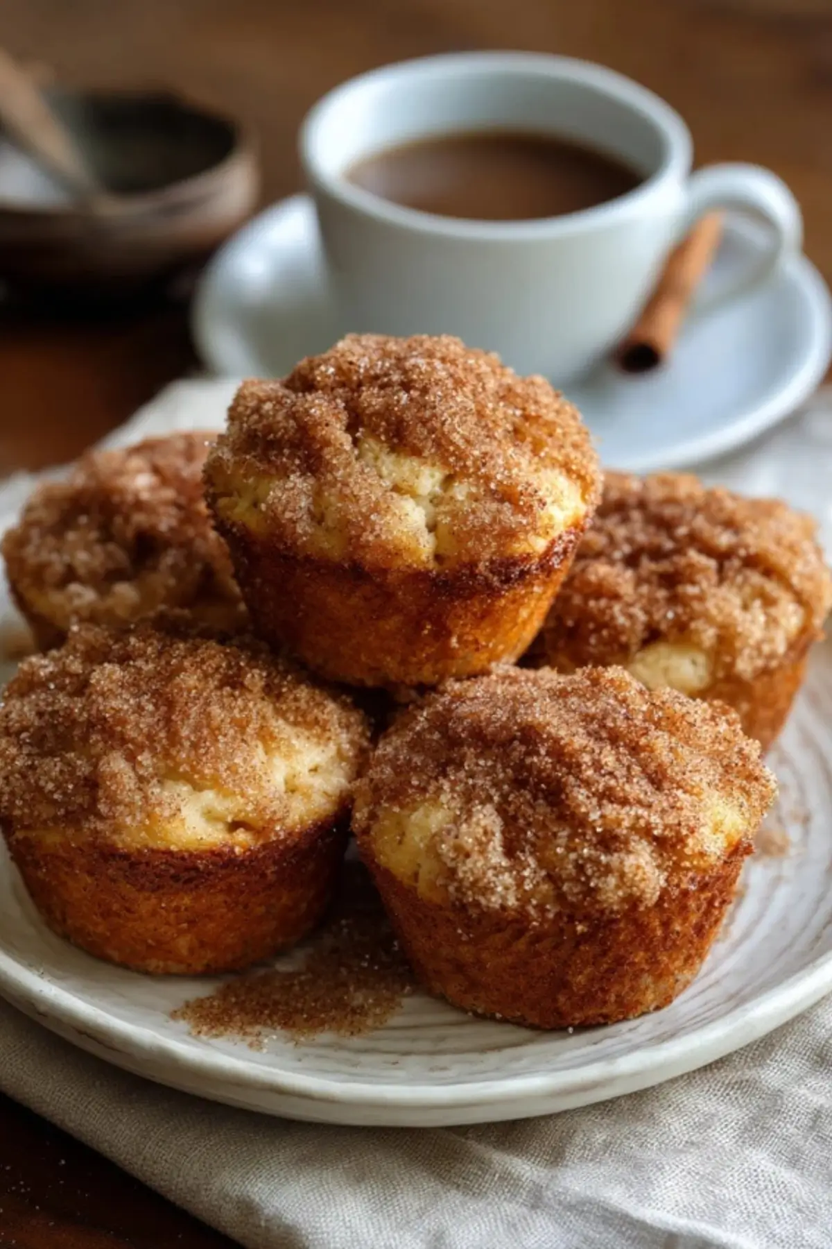 Cinnamon Sugar French Toast Muffins