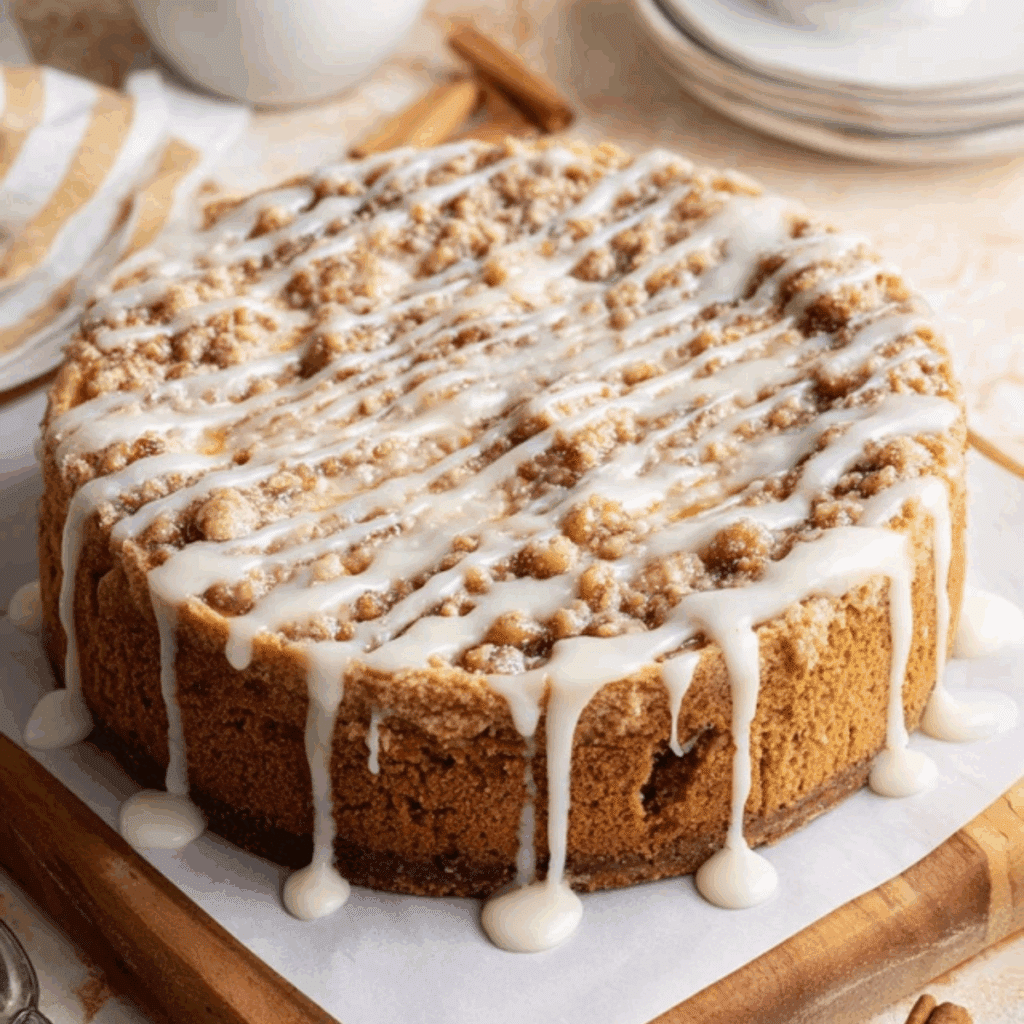 Coffee Cake Cheesecake
