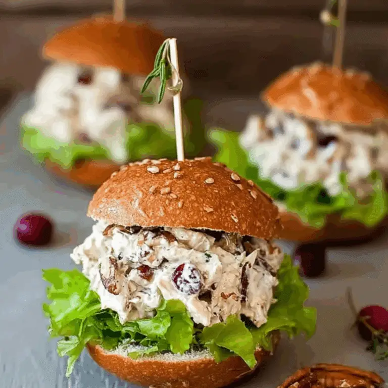 Cranberry Pecan Chicken Salad