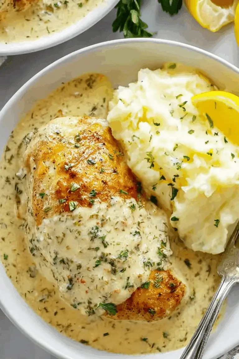 Creamy Herb Chicken Recipe – Easy & Flavorful