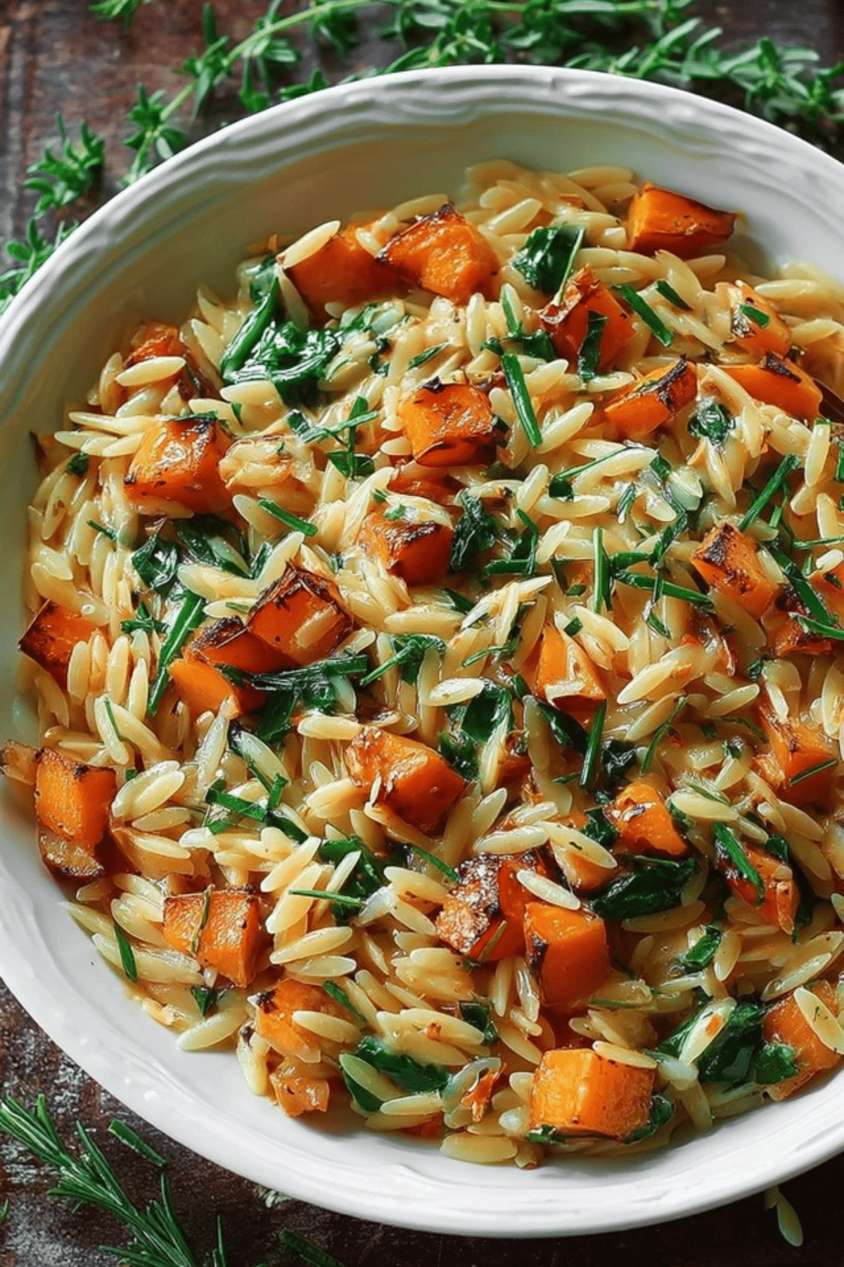 Creamy Orzo Pasta