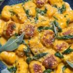 Creamy Pumpkin Gnocchi