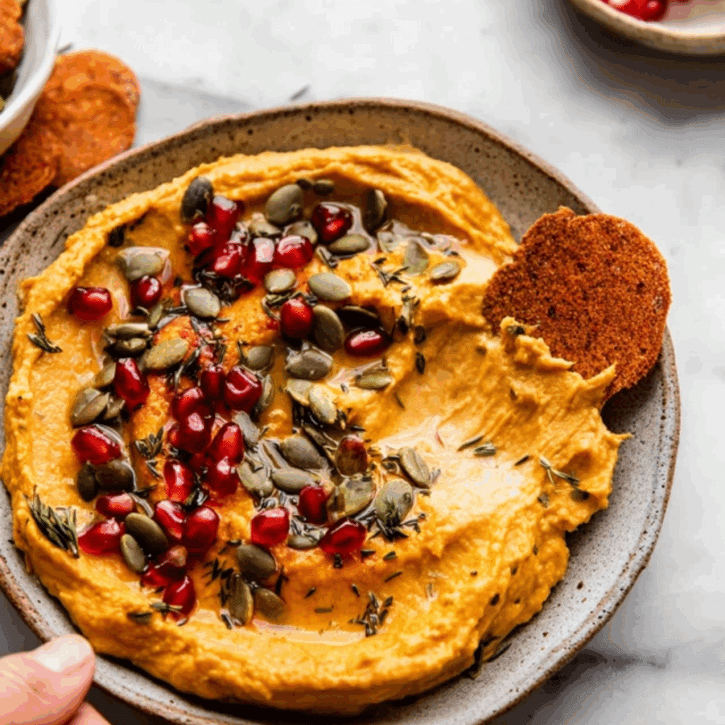 Creamy Pumpkin Hummus