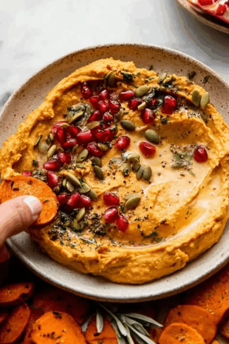 Creamy Pumpkin Hummus