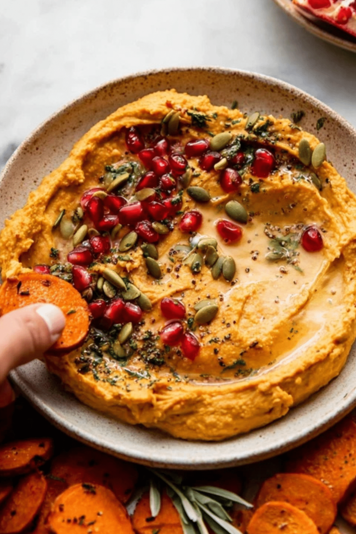 Creamy Pumpkin Hummus