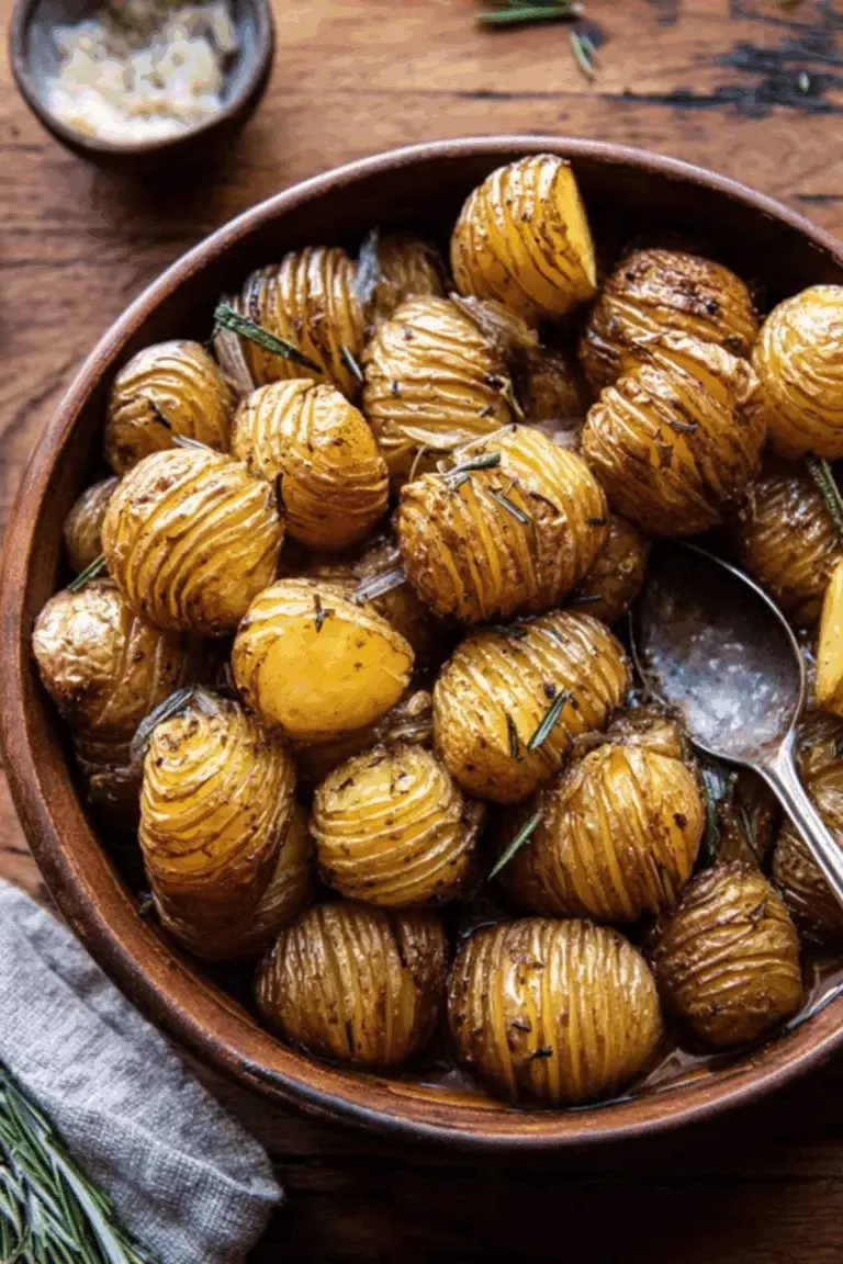 Crispy Rosemary Butter Roasted Potatoes