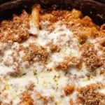 Crock Pot Baked Ziti