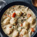 Crockpot Chicken & Dumplings