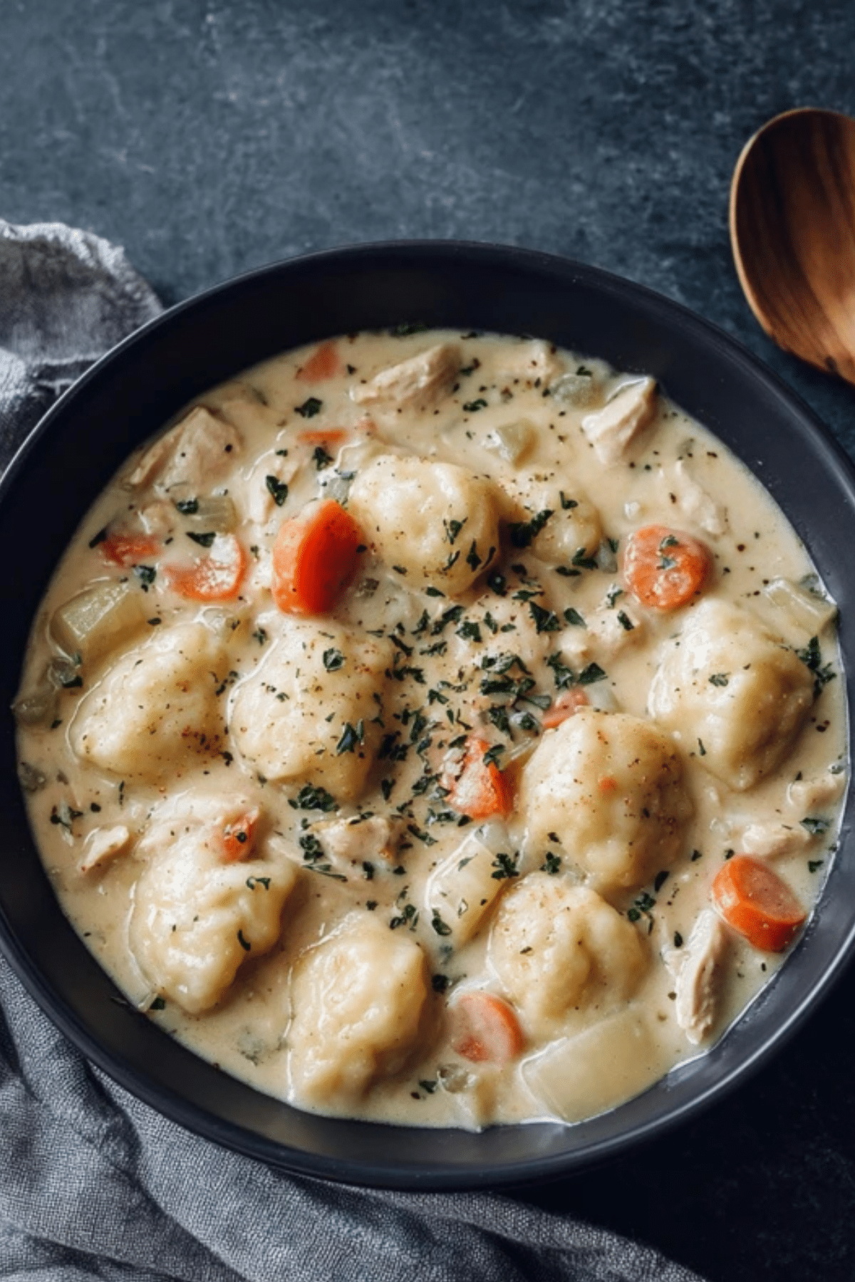 Crockpot Chicken & Dumplings