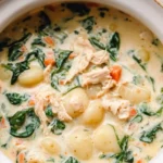 Crockpot Chicken Gnocchi Soup