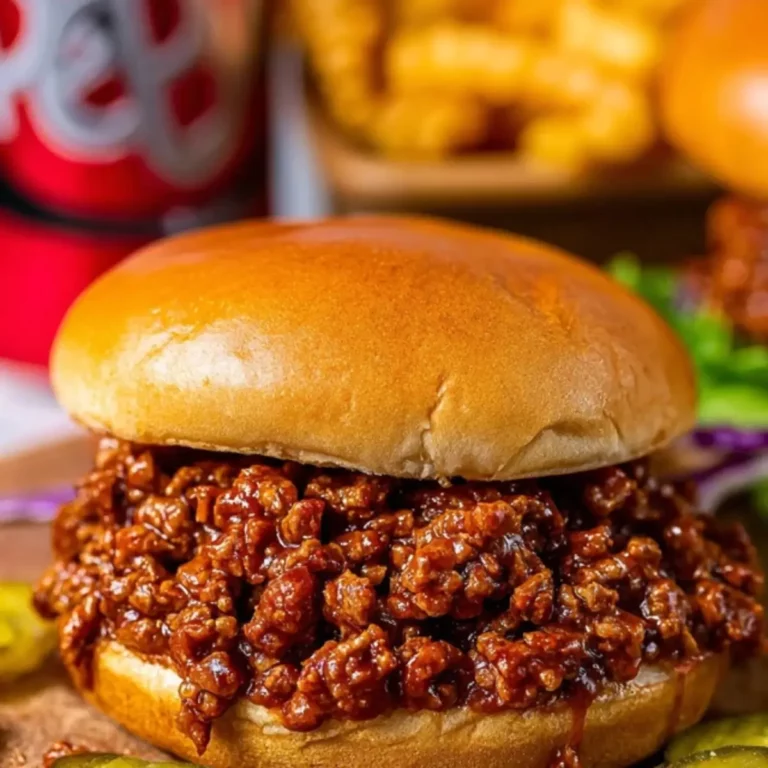 Dr. Pepper Sloppy Joes Recipe