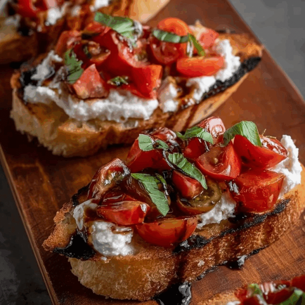 Goat Cheese Bruschetta Recipe