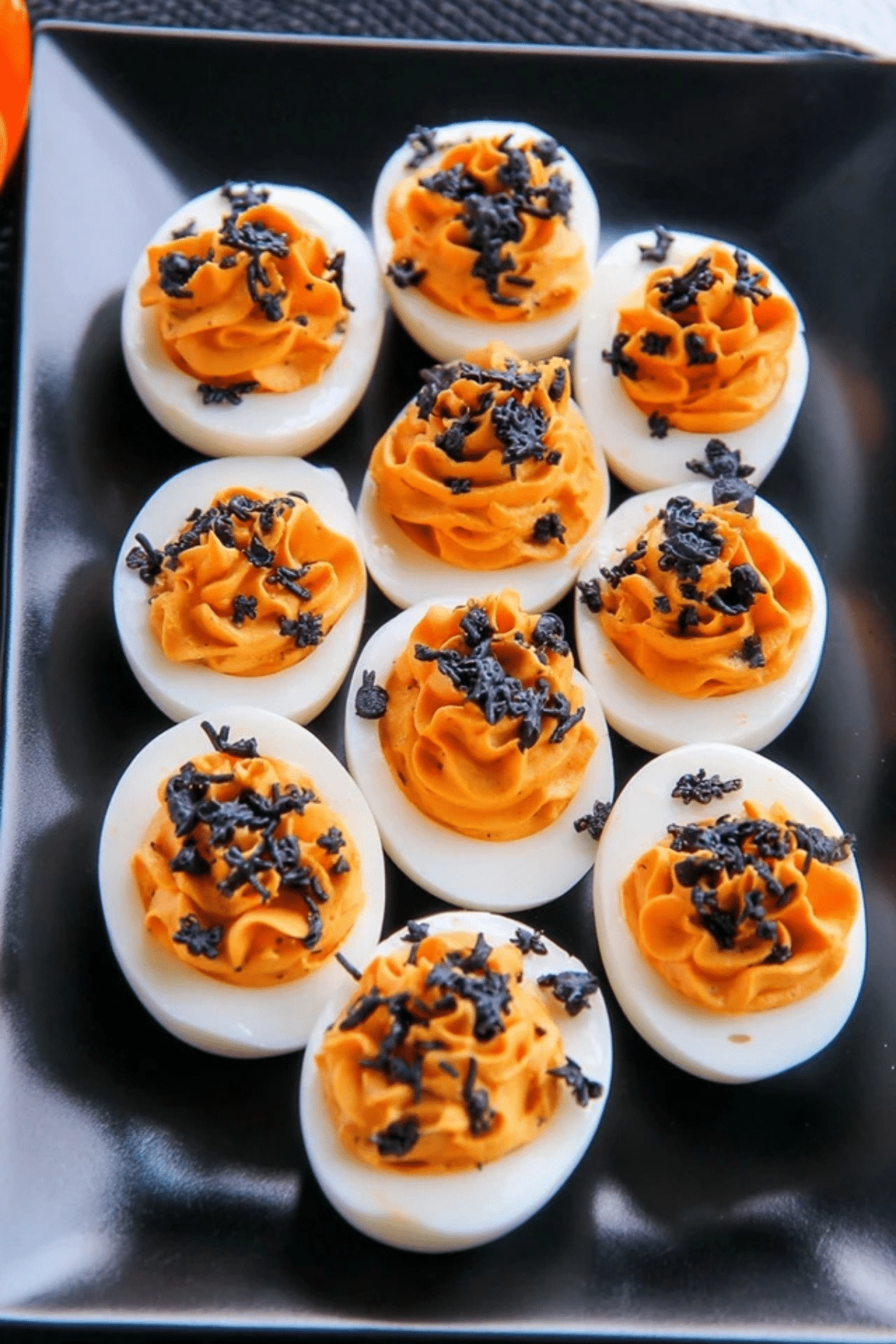 Halloween Deviled Eggs