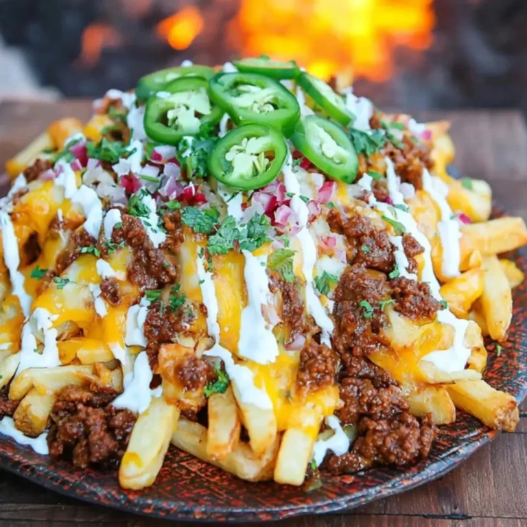 Loaded Chili Cheese Fries