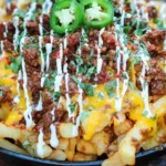 Loaded Chili Cheese Fries