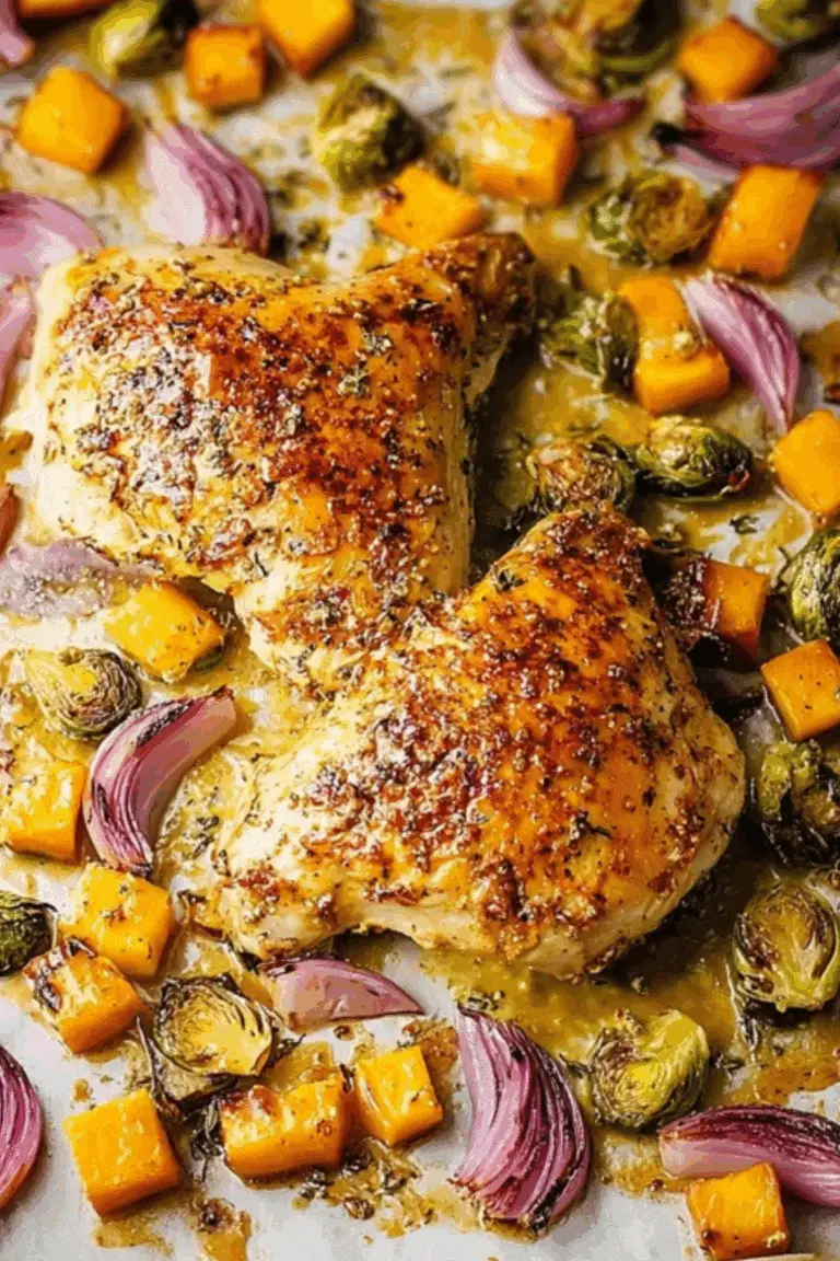 Maple Mustard Roasted Chicken