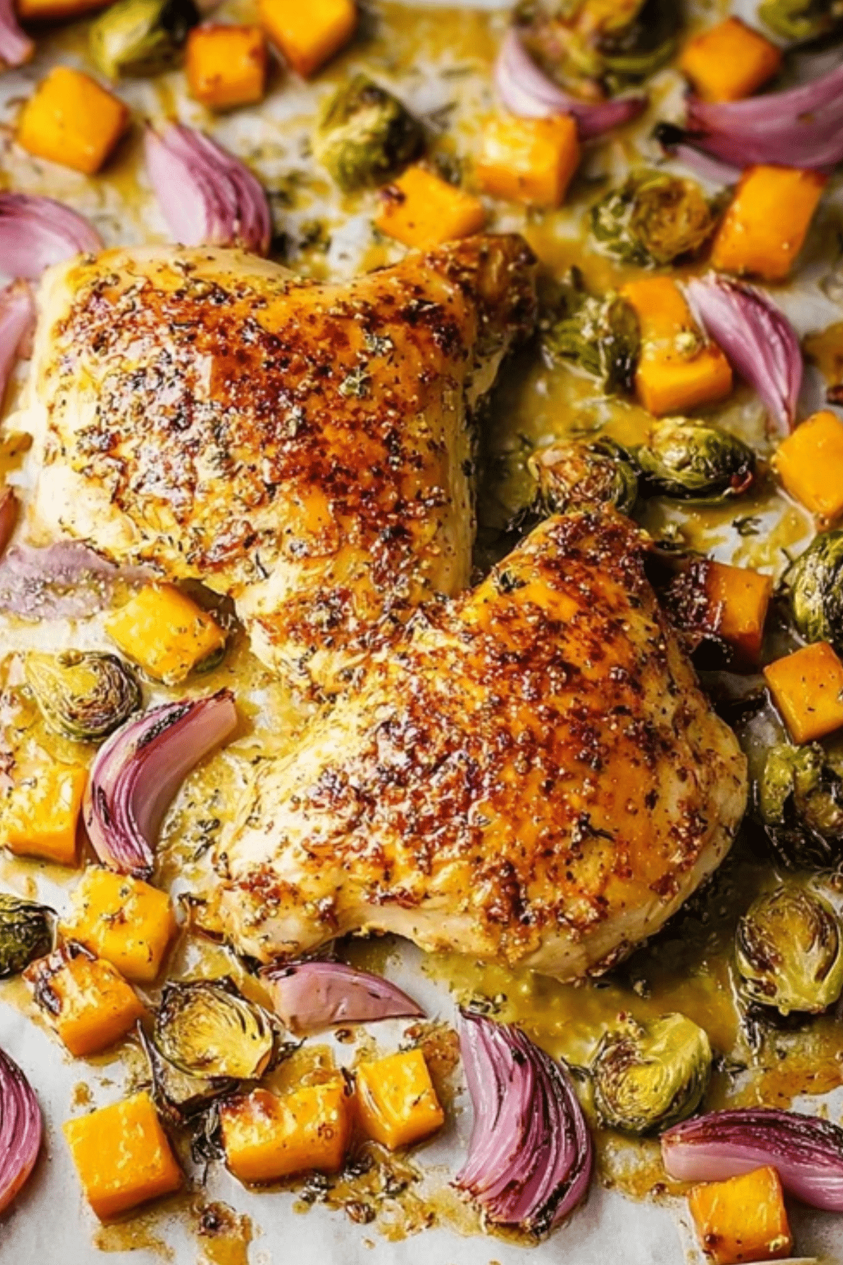 Maple Mustard Roasted Chicken