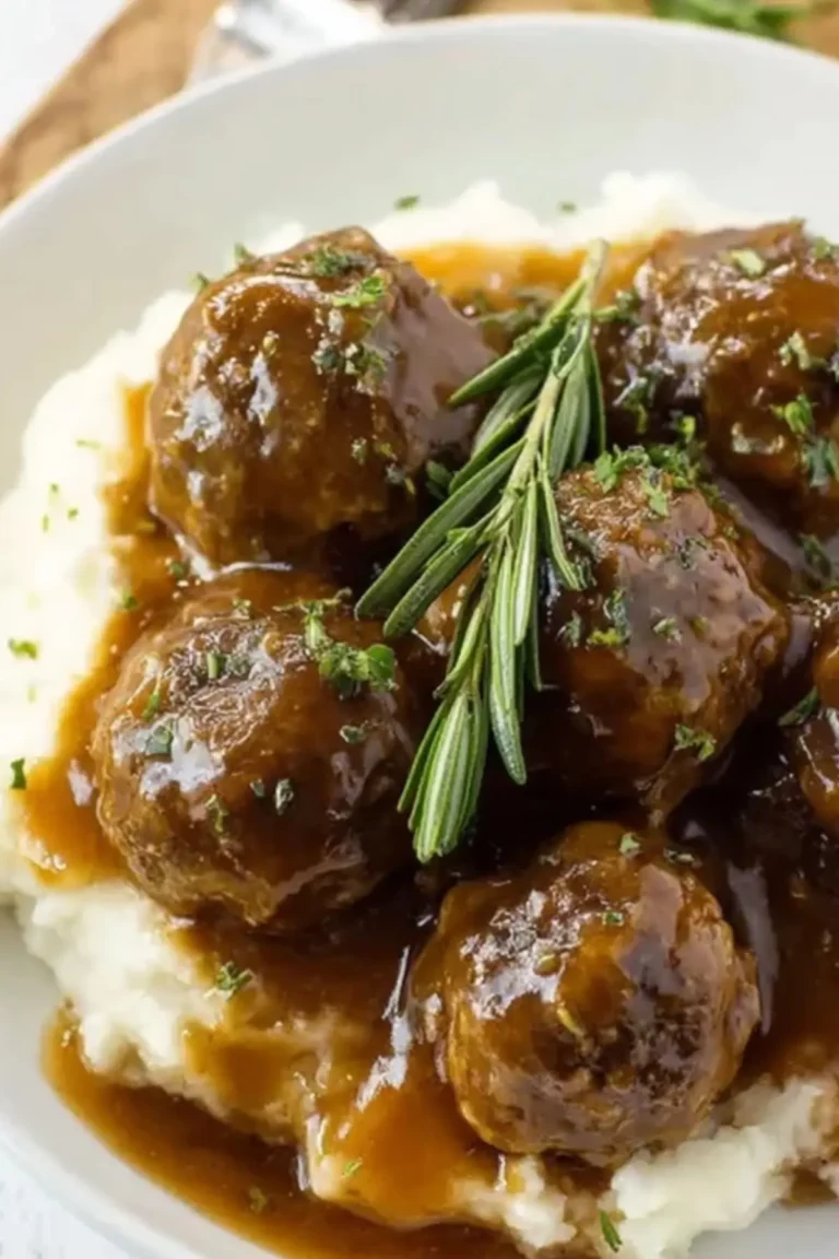 Meatballs and Gravy
