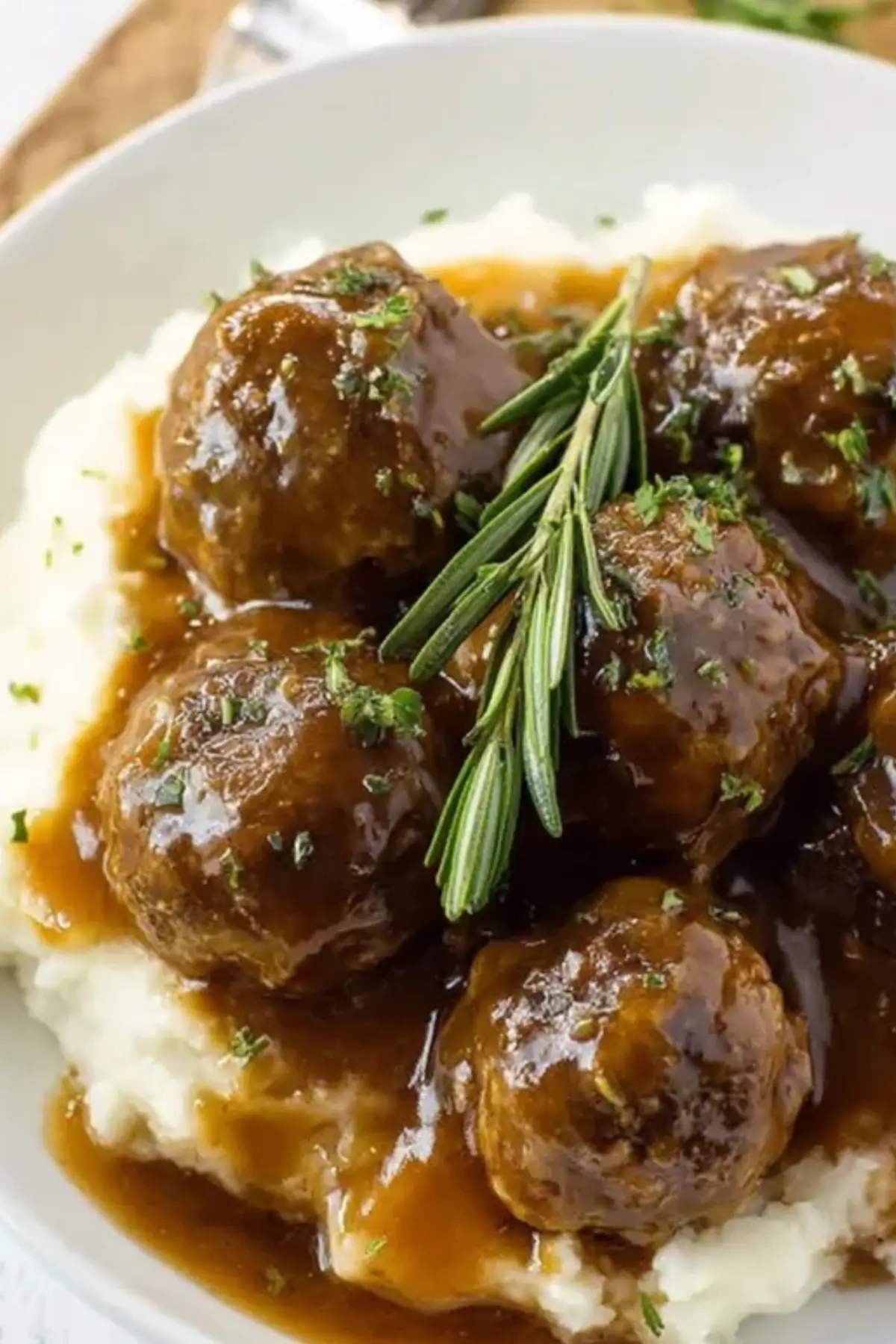 Meatballs and Gravy