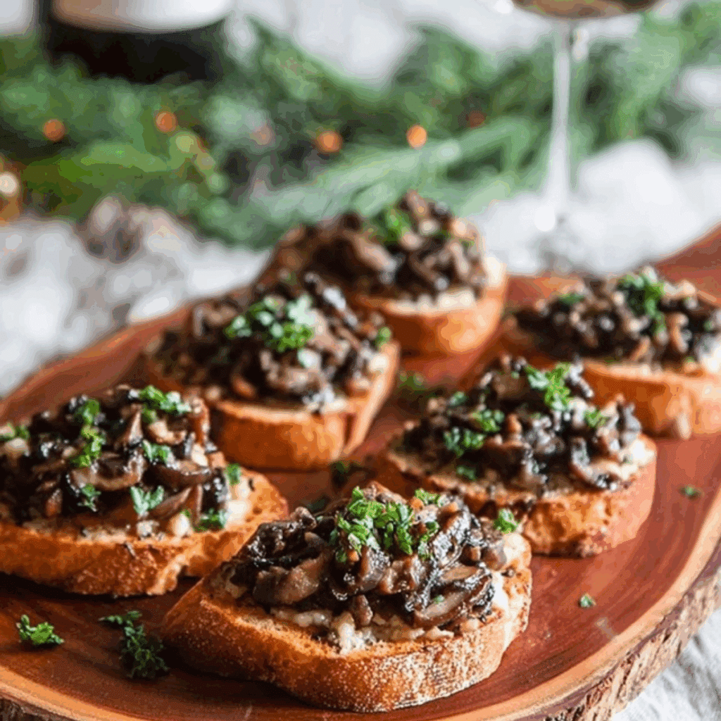 Mushroom Bruschetta