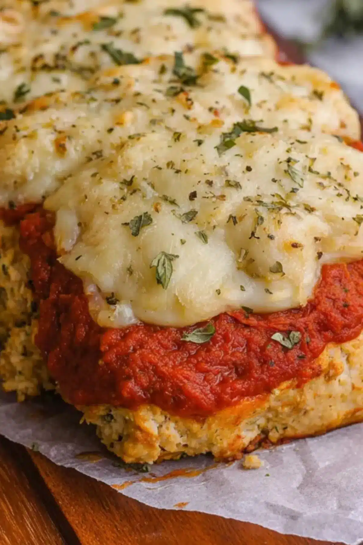 Parmesan Chicken Meatloaf