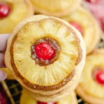 Pineapple Upside Down Sugar Cookies