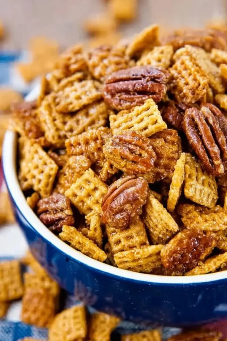 Praline Crunch Crispix Pecan